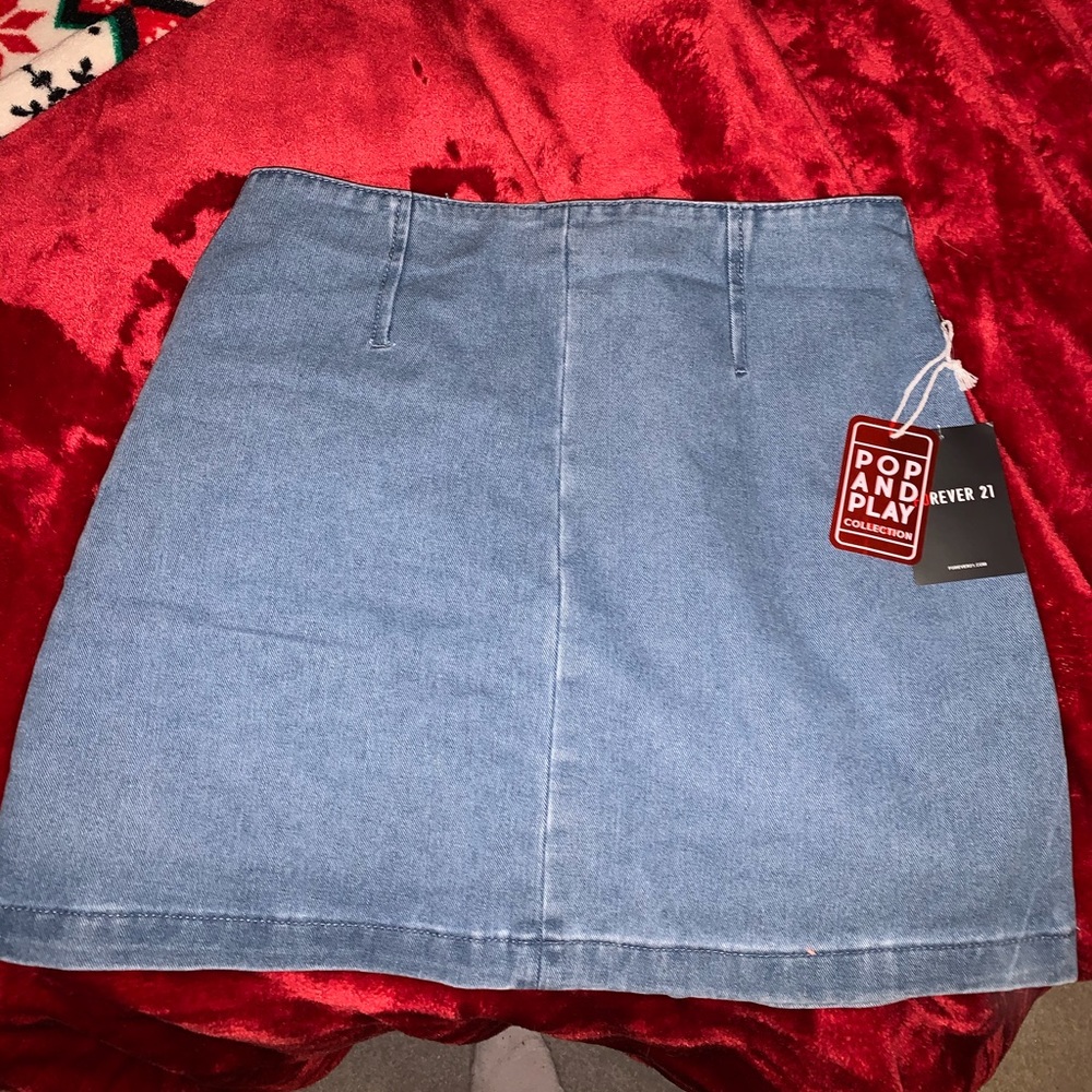 Forever 21 Denim Skirt Brand New